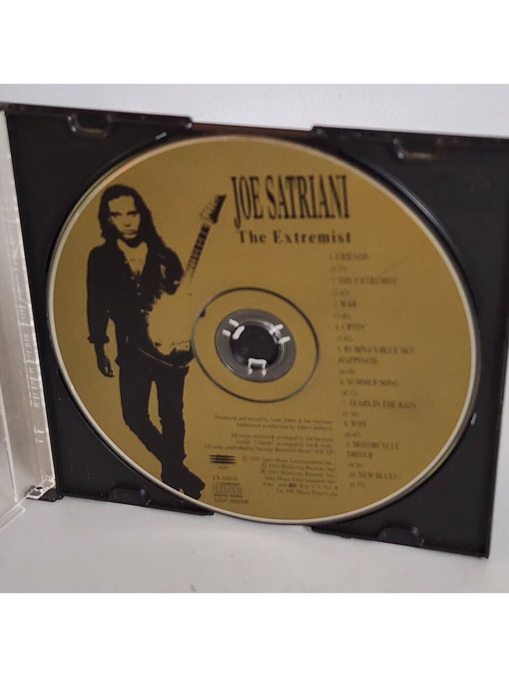 Joe Satriani - The Extremist CD Album 1993 MCA Records Guitar Instrumental Rock